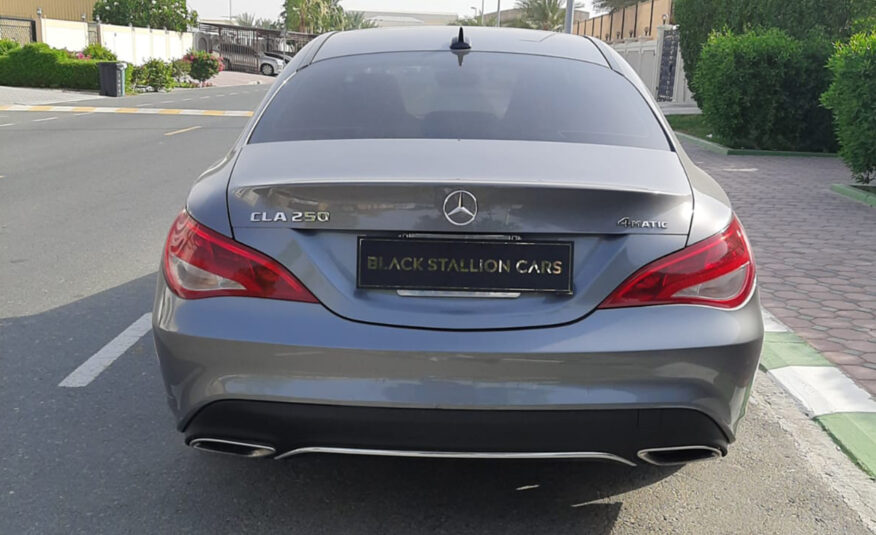 Mercedes CLA – 2018 – USA – Gray